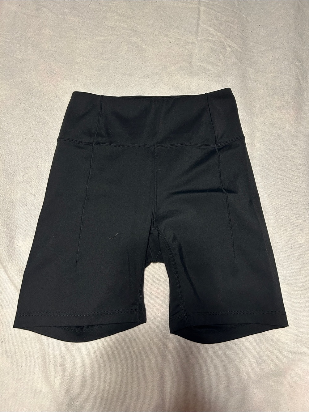 Jockey Black High-Rise Bike Shorts